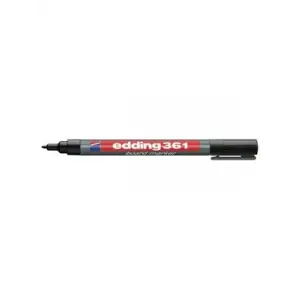 Edding 361 İnce Uçlu Tahta Kalemi Siyah