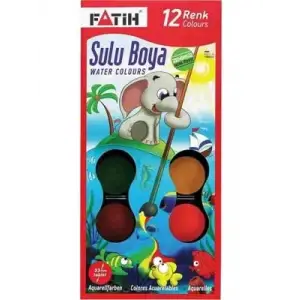 Fatih 12 Renk Suluboya K12 906
