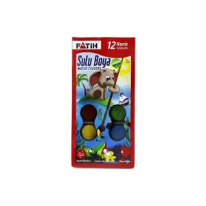 Fatih 12 Renk Suluboya S12