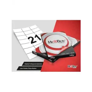 Herboy 70x42.43 Mm A4 Laser Etiket 100lü Hb1124