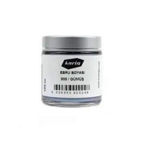 Karin Ebru Boyası 105 Cc Gümüş 808