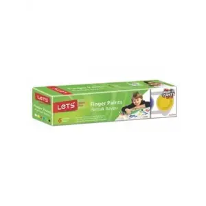 Lets 25 Ml Parmak Boyası 6 Renk 5500