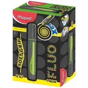 Maped Fluopeps Max Fosforlu Kalem Yeşil 742933