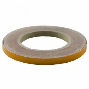 Reflektif Fosfor Şerit Bant Reflektör Sarı 1cm x 25 Metre