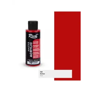 Rich 120 Cc Master Akrilik Boya Kırmızı 120148
