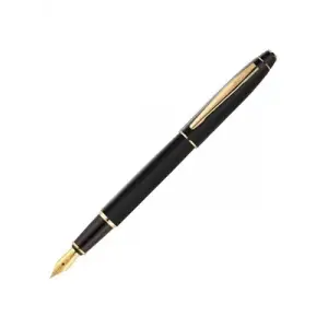 Scrikss 35 Dolma Kalem Mat Siyah Altın