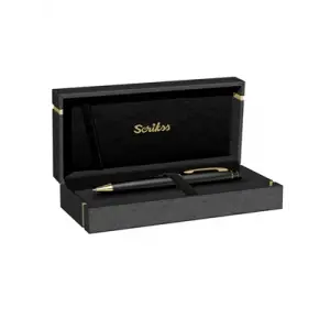 Scrikss 35 Versatil Kalem Mat Siyah Altın