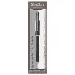 Scrikss 52 Tükenmez Kalem Siyah