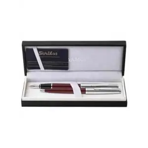 Scrikss 78 Dolma+tükenmez Kalem Seti Bordo