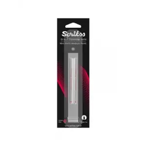 Scrikss D1 M (medıum) Kısa Tip Tükenmez Kalem Yedeği Mini (refil) 2li Mavi