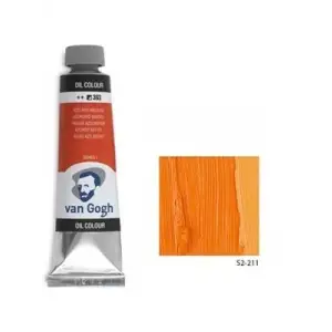 Talens Van Gogh 40 Ml Yağlı Boya Cadmium Orange 211