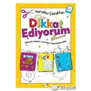 Yaratıcı Çocuklar Dikkat Ediyorum Kukla Yayınları