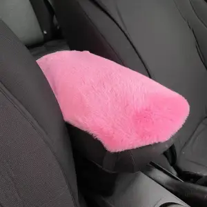 Yumuşak Peluş Kol Dayama Kolçak Minderi Şeker Pembe