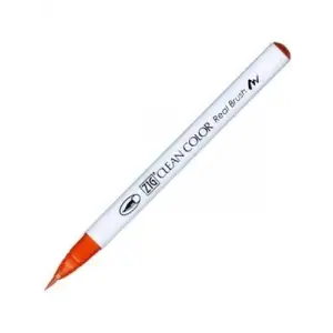 Zig 6000at Clean Color Real Brush Callıgraphy Kalemi 023 Scarlet Red