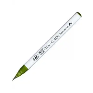 Zig 6000at Clean Color Real Brush Callıgraphy Kalemi 043 Olıve Green
