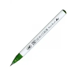 Zig 6000at Clean Color Real Brush Callıgraphy Kalemi 044 Deep Green