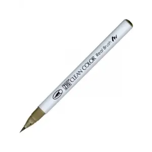 Zig 6000at Clean Color Real Brush Callıgraphy Kalemi 096 Mıd Gray