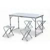 4 Sandalyeli Katlanabilir Masa Seti