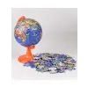 Gürbüz 15 Cm My World Globe Hayvanlı Yer Küre +100 Parça Puzzle 48152