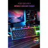 Kablolu Işıklı Gaming Standart Türkçe Q Klavye Ve Mouse Seti