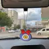 Nazar Boncuklu Silikon Dikiz Ayna Süsü