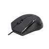 Siyah USB Kablolu 3D Optik Mouse