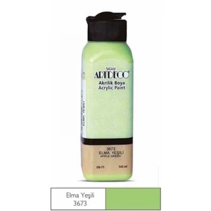 Artdeco 140 Ml Akrilik Boya Elma Yeşili 70r3673