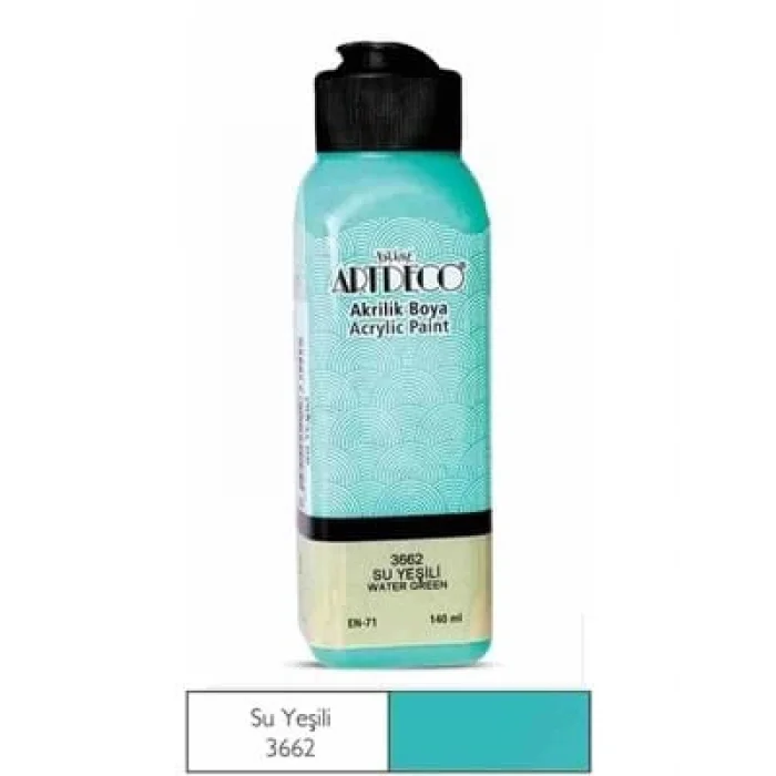 Artdeco 140 Ml Akrilik Boya Su Yeşili 70r3662
