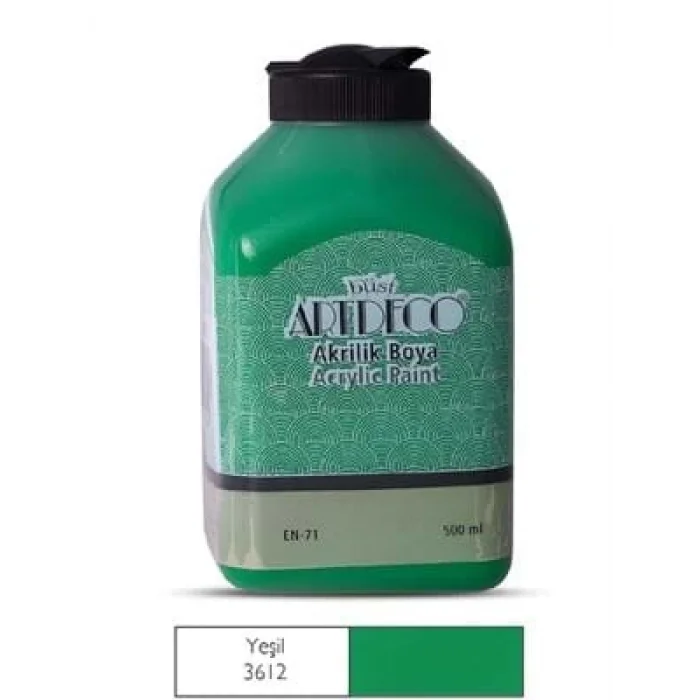 Artdeco 500 Ml Akrilik Boya Yeşil 70l3612