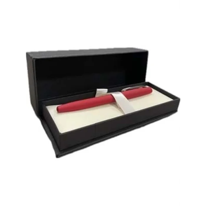 Corvus Rubber Gövde Roller Kalem Kutulu Kırmızı