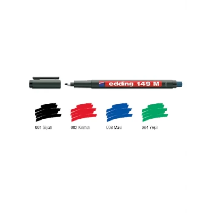 Edding 149m Asetat Kalemi Siyah