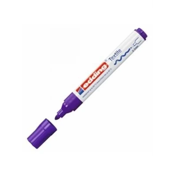 Edding 4500 Tshırt Kalemi 008 Koyu Mor