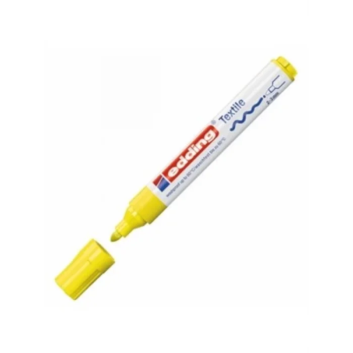 Edding 4500 Tshırt Kalemi 065 Limon Sarı