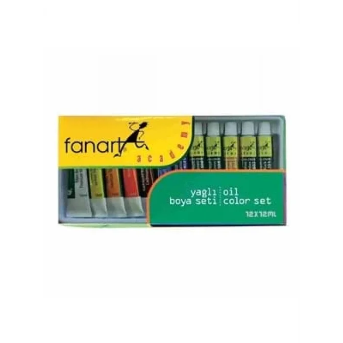Fanart Academy 12 Ml Yağlı Boya Seti 12 Li 12999.121