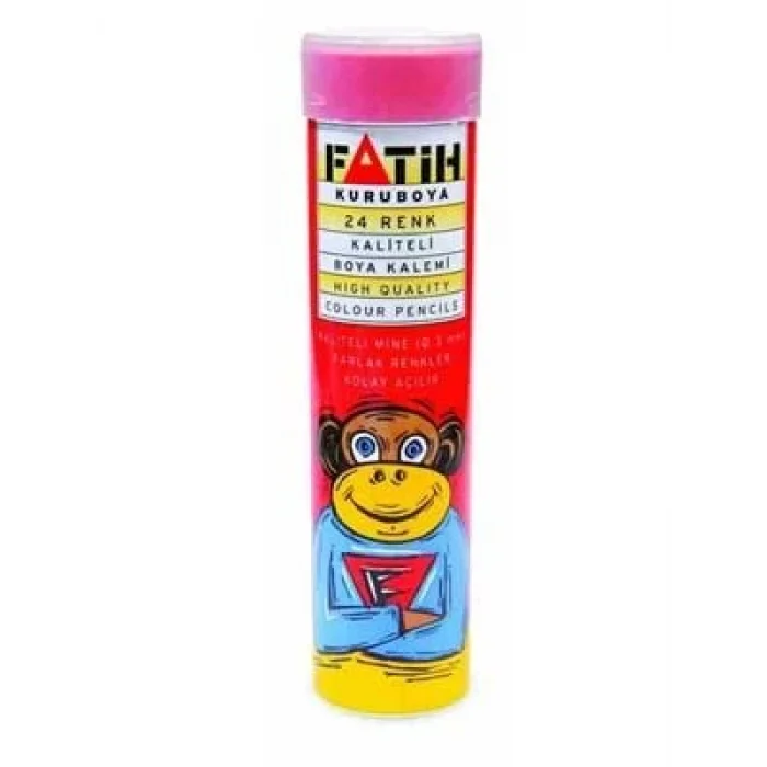 Fatih 24 Renk Tam Boy Kuruboya Tüp 33224