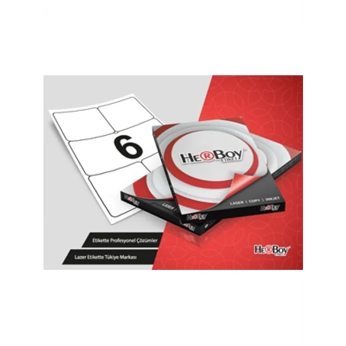Herboy 99.1x93.1 Mm A4 Laser Etiket 100lü Hb1006