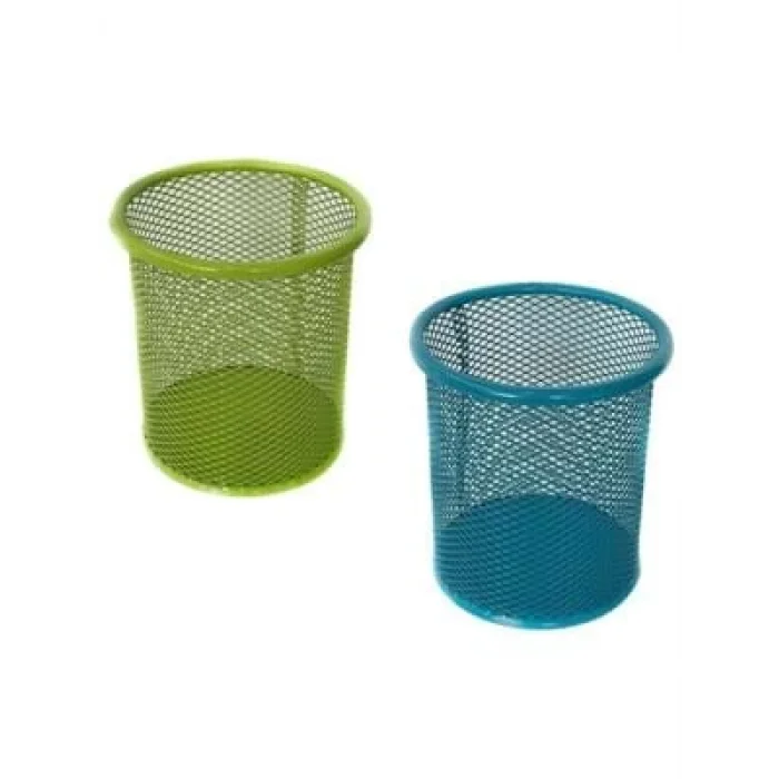 İnox Ofis File Silindir Kalemlik Tekli Mavi 0706