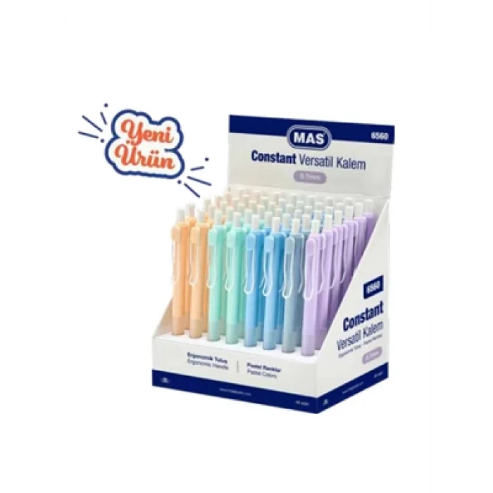Mas 0.7 Constant Versatil Kalem Pastel Renkler 6560