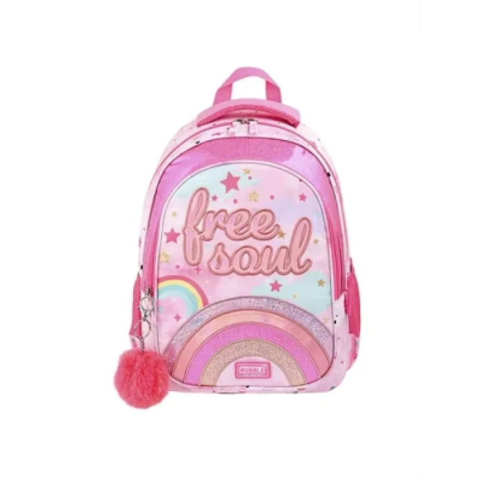 Muggle Glitter Rainbow Okul Çantası Mu9060