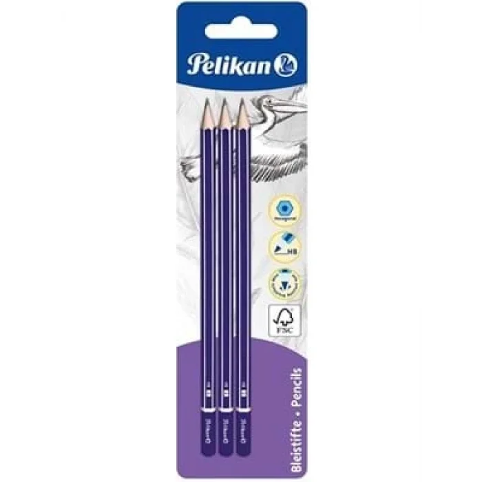 Pelikan Hb Kurşun Kalem 3lü 978841