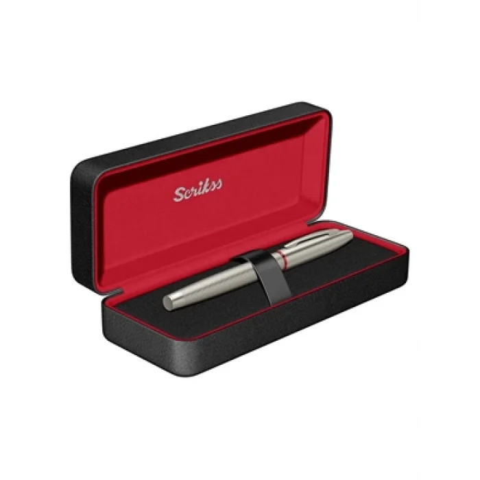 Scrikss 35 Roller Kalem Mat Titanyum Lüks Kutu