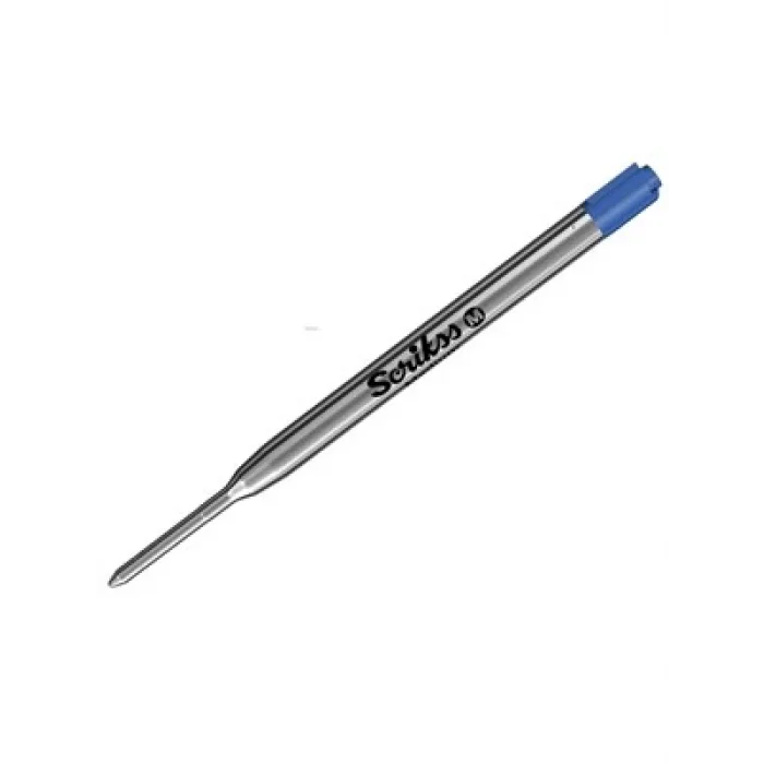 Scrikss M (medium) Standart Tükenmez Kalem Yedeği (refil) Mavi