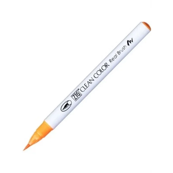 Zig 6000at Clean Color Real Brush Callıgraphy Kalemi 002 Fl.orange