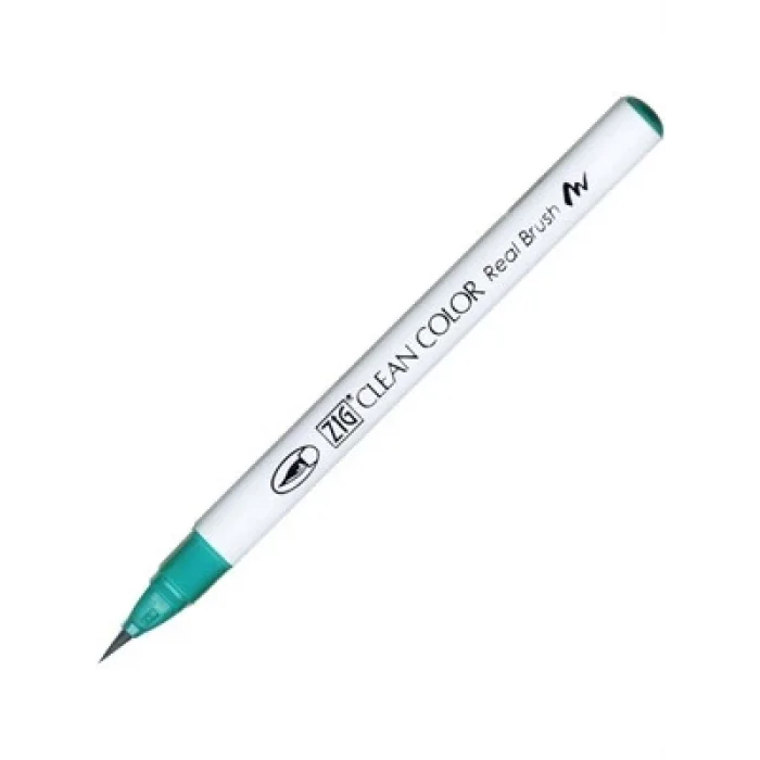 Zig 6000at Clean Color Real Brush Callıgraphy Kalemi 042 Turquoıse Green