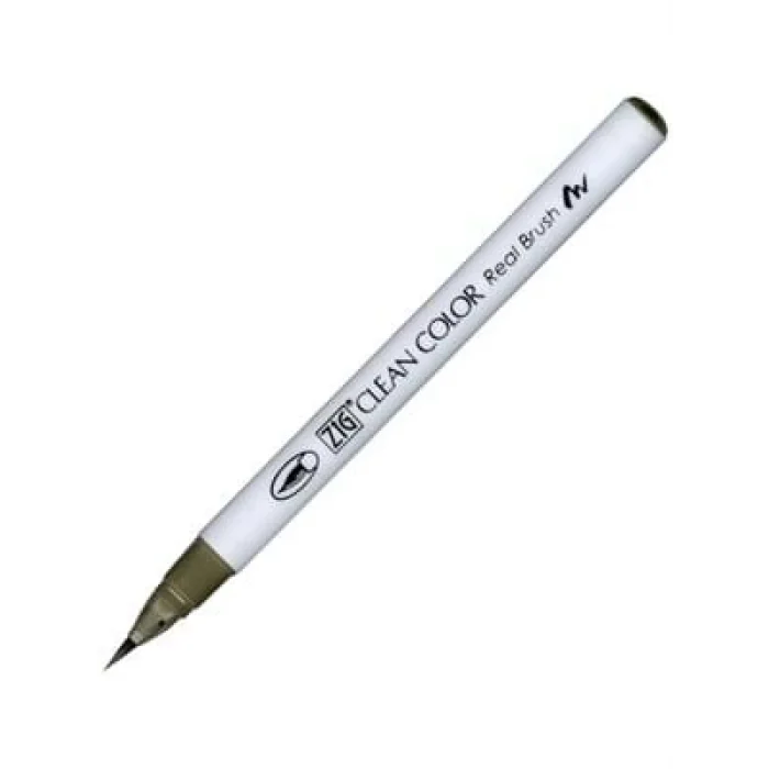 Zig 6000at Clean Color Real Brush Callıgraphy Kalemi 093 Green Gray
