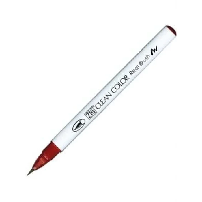 Zig 6000at Clean Color Real Brush Callıgraphy Kalemi 260 Deep Red