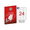Diamond Label 70x35 Mm A4 Laser Etiket 100lü Dm1324