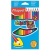 Maped Colorpeps Maxi Kuruboya 12 Li 834010