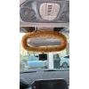 Peluş Dikiz Ayna Kılıfı Süs Kahverengi