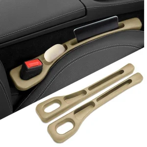 Araç Koltuğu Boşluk Doldurucu ve Düzenleyici Organizer 2li Bej